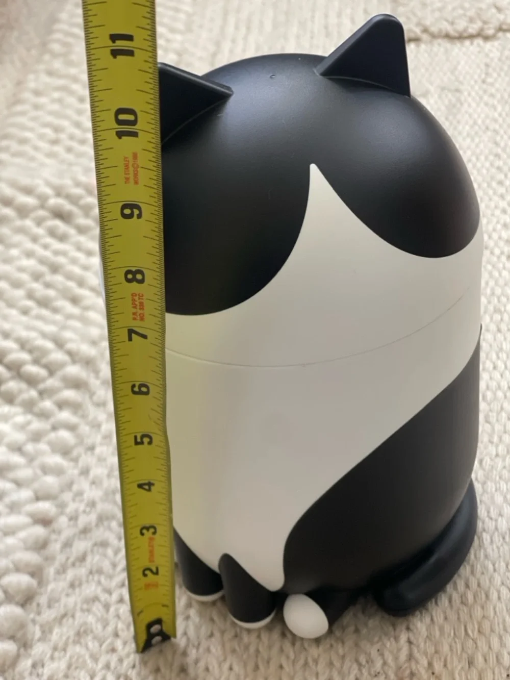 Ikea Black/White Cat Container